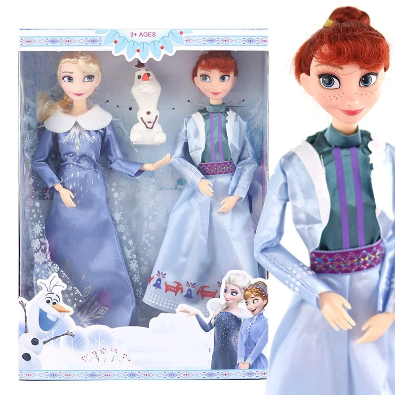 Disney аниме Холодное сердце 2 Эльза игрушки Анна 30 см экшн фигурки модели
