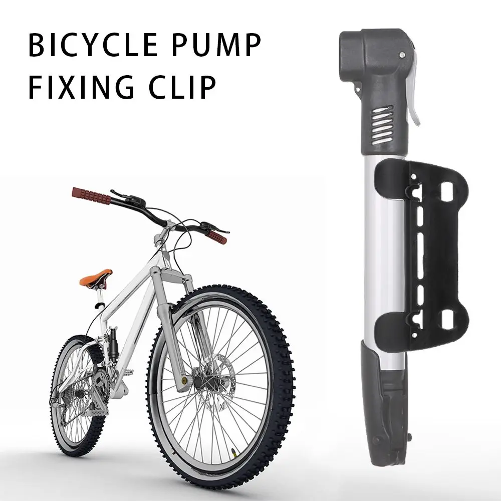 

New Cycling Bicycle Pump Holder Nylon Portable Pump Retaining Clips Folder Fitted Fixed Clip Inflator Fixing Bike Accessories