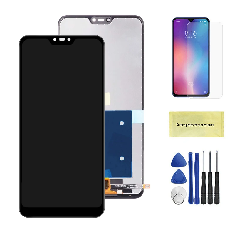 Сенсорный ЖК-дисплей 5 84 дюйма для Xiaomi Mi A2 Lite сменный сенсорный экран с рамкой Redmi 6