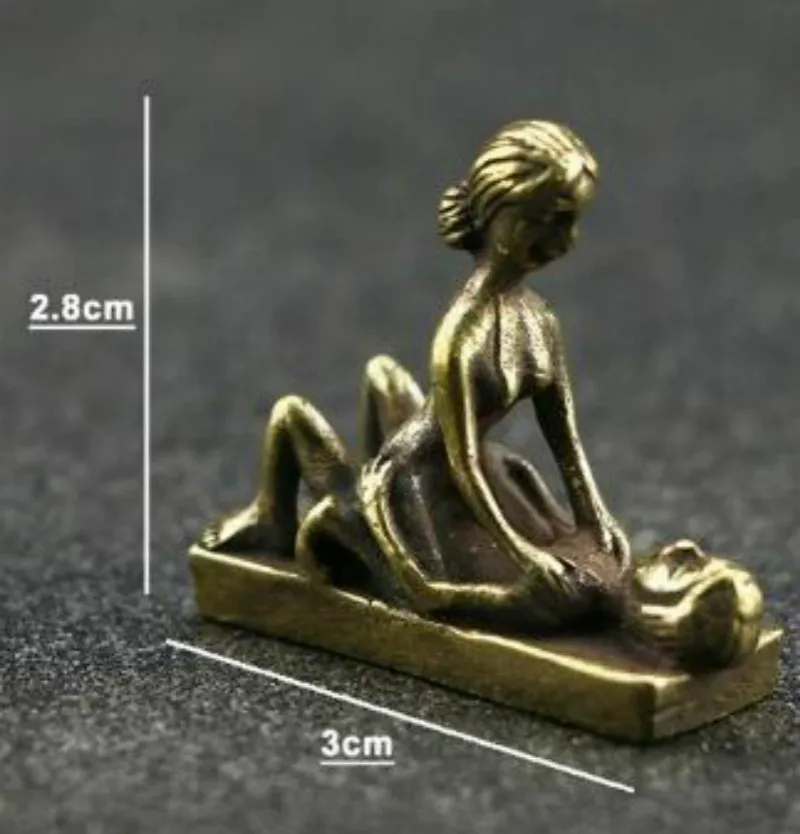 12 шт./компл. коллекционные ремесла Западный арт деко чистая бронза любовь поцелуй