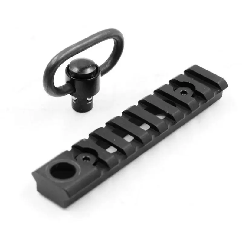 Тактический Keymod рейку планка Вивера секций 8 слотов для карт крепежная основа с QD