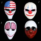 1 шт., маска клоуна для маскарада, Хэллоуина