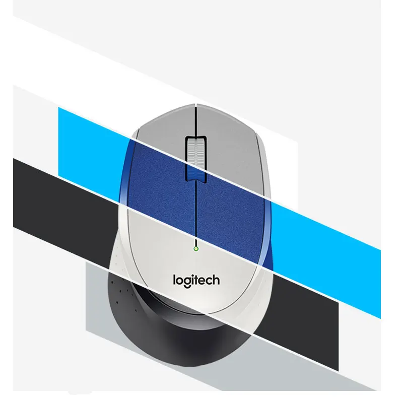 Logitech оригинальная M330 Беспроводная Бесшумная мышь с USB 1000DPI оптическая для офиса