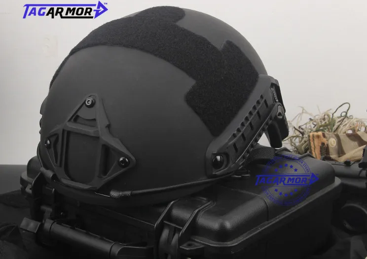 

Tactical FAST UHMWPE Bulletproof Helmet NIJ IIIA 3A 0106.01 ISO High Cut Ballistic Helmet