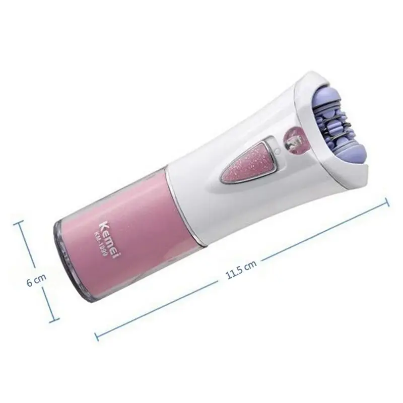 

Kemei km-1999 Women Epilator Electric Hair Removal Female Body Face Underarm