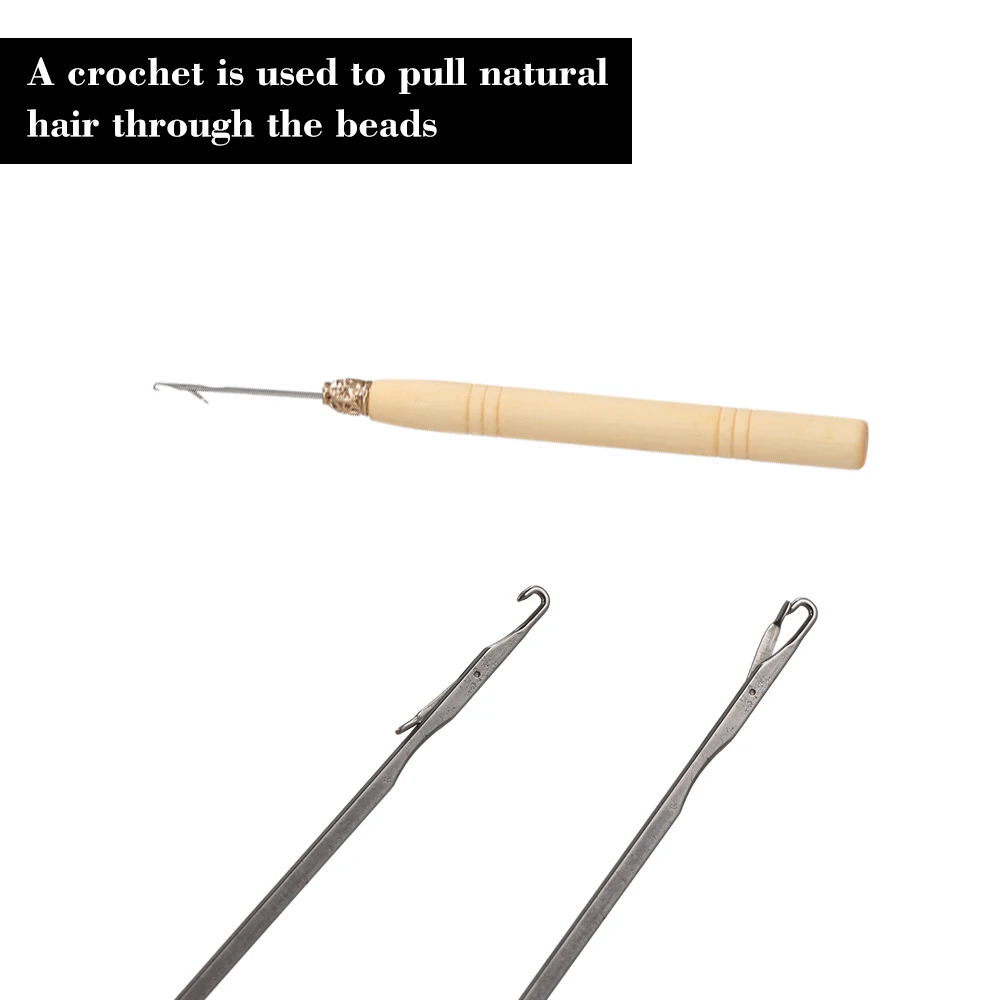 Набор инструментов для наращивания волос плоскогубцы устройство бусин