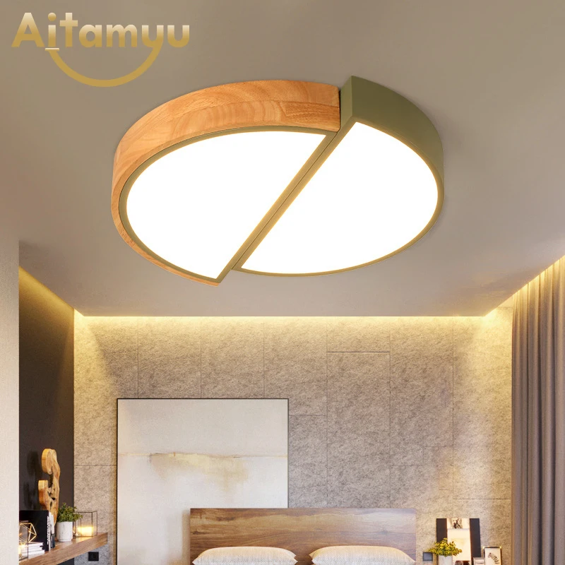

Modern 220V LED Ceiling Lights With Metal Lampshade For Low Platfond Corridor Surface Mounted Bedroom Lighting Fixtures