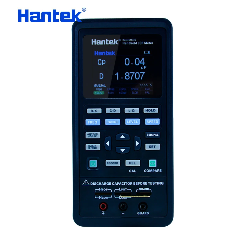 Hantek 1832C/1833C digital handheld LCR meter Digital Bridge High Precision Measurement Resistance Inductance Capacitance | Инструменты