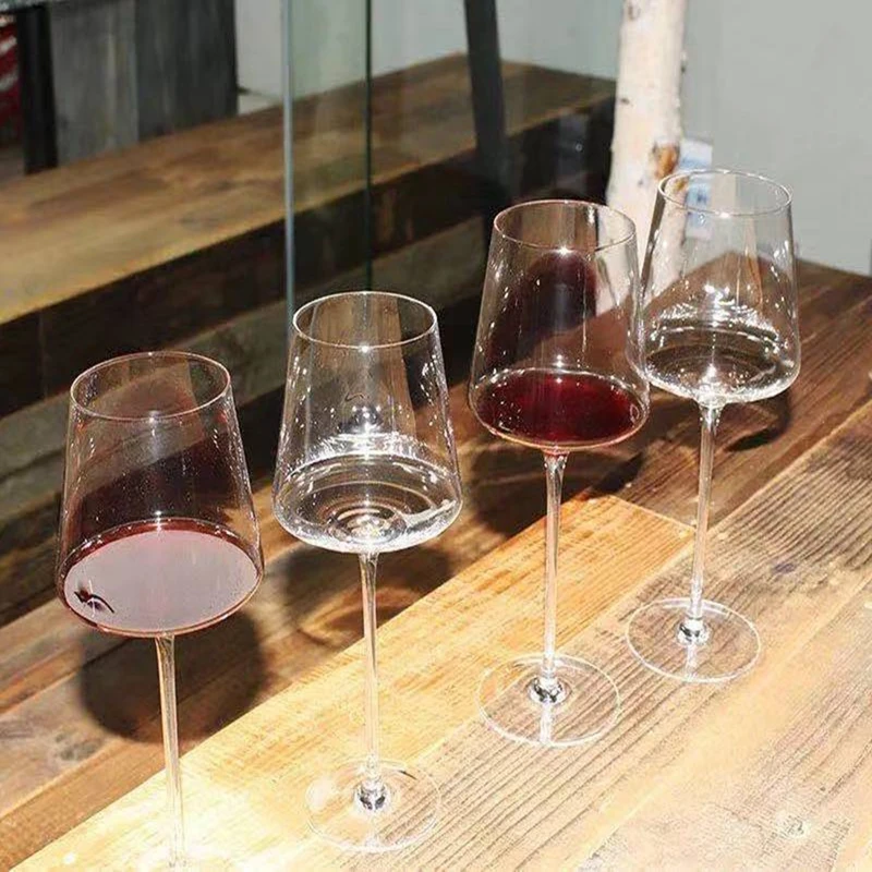 

2pcs/Wine Glass Set High-grade European Wine Glass Home Goblet Crystal Glass