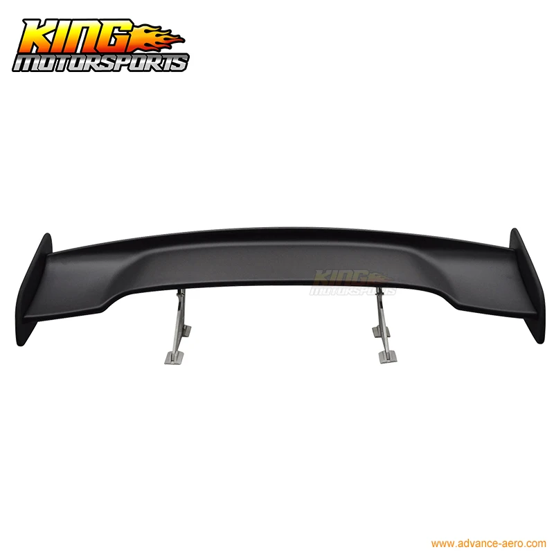 Универсальный Спойлер для багажника GT Wing Черный ABS 57 дюймов JDM американский