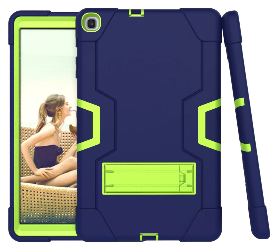 

Kids Safe Heavy Duty Armor Silicon Protective Cover Case For Samsung Galaxy Tab A 10.1 2019 SM-T510 SM-T515 T510 T515 Tablet