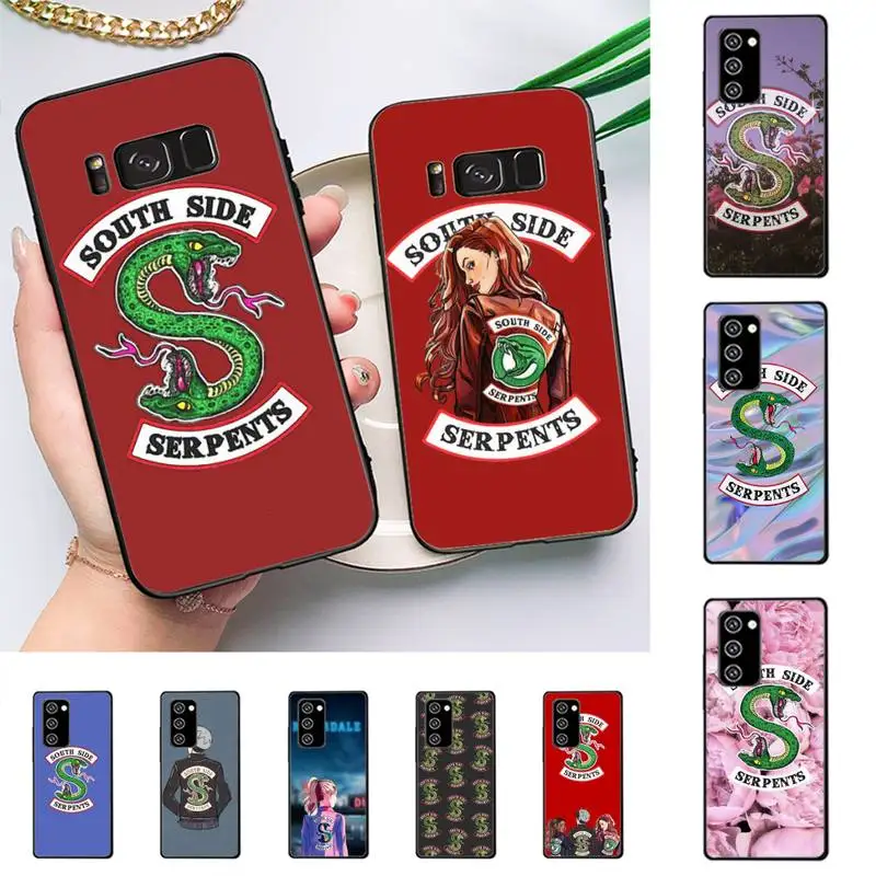

Riverdale South Side Serpents Phone Case For Samsung Galaxy Note10Pro Note20ultra note20 note10lite M30S