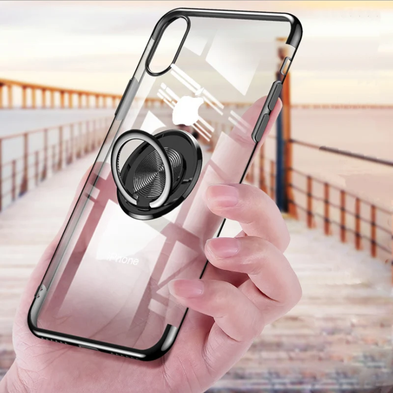 for iphone phone 6 6s 7 8 11 pro max xr x s xs case TPU Silicone Cover Coque Fundas Smart cover Mobile protective |
