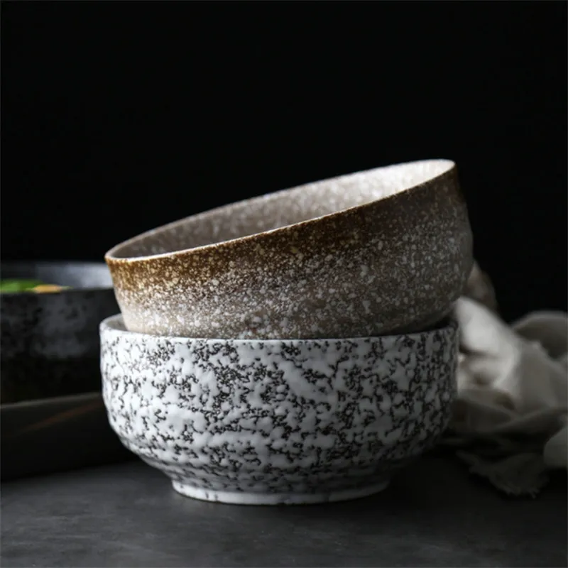 Японский стиль Ramen чаша большая Бытовая Керамическая пиала для риса лапша суп