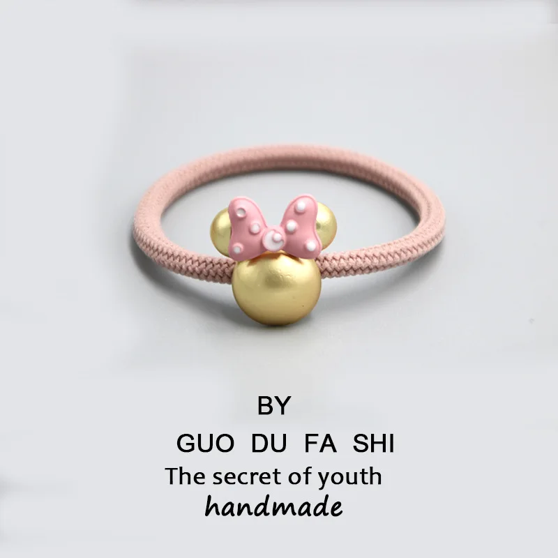 Новинка от Disney Микки Мауса милая повязка на голову с бантом из сплава аксессуары