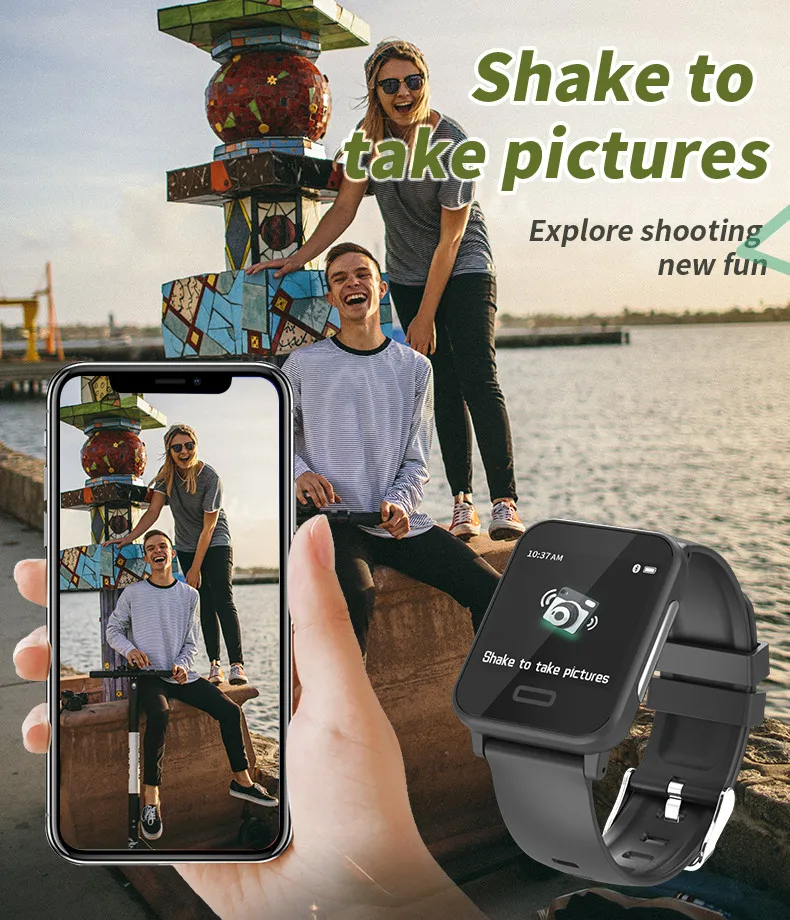 Wearpai E33 умные часы с ЭКГ пульсометром Bluetooth фитнес часы монитор сна спортивные часы для iPhone xiaomi