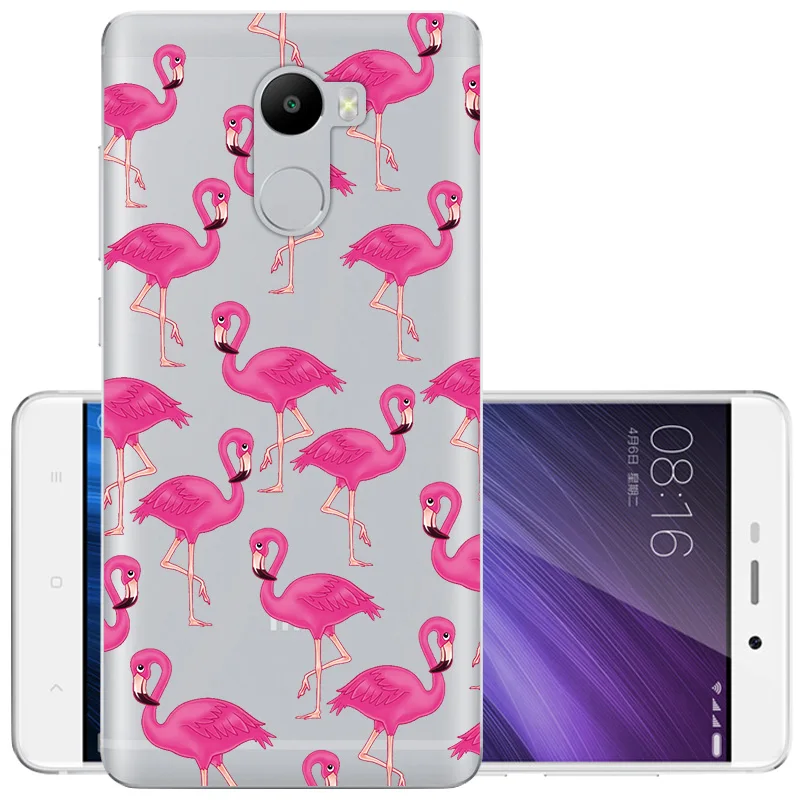 CROWNPRO Мягкий ТПУ для 16 Гб Xiaomi Redmi 4 чехол силиконовый чехол для телефона защитный чехол для Redmi 4 чехол s - Цвет: HLN