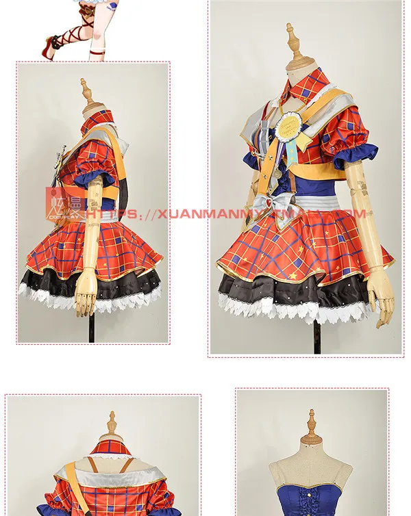 LoveLive! Awaken Yazawa Nico Hoshizora Рин аясе Эли Косака Хонока косплей костюм Хэллоуин Униформа рождественское праздничное платье