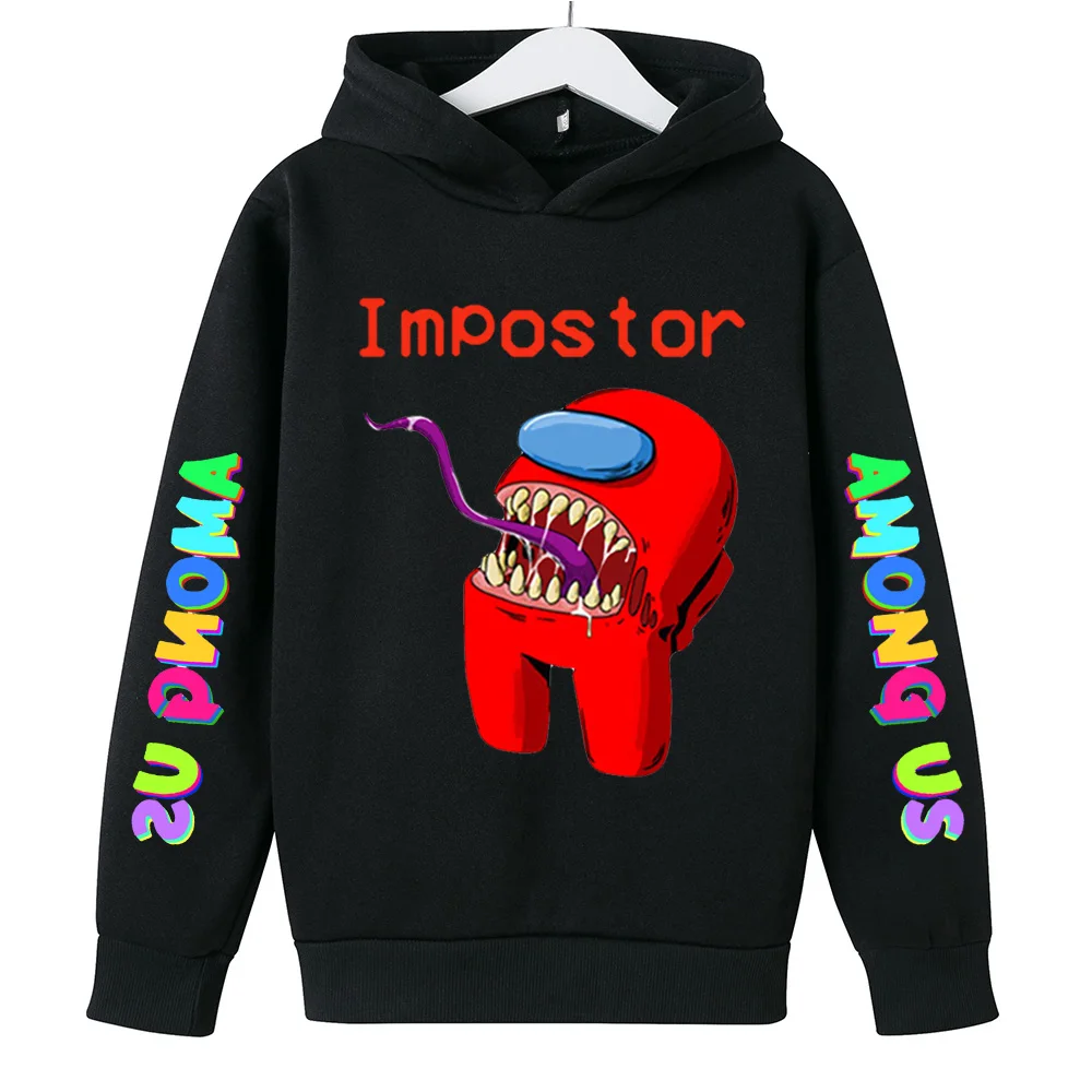 

Hooded Sweatshirt Kids Hoodie Street Style Game Harajuku Clothes Between Us in 2021 Kids Size Boys and Girls Long Sleeve Gender
