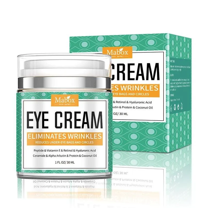 30 мл крем для глаз пептид виатамин е ретинол гиалунронная кислота керамида белок