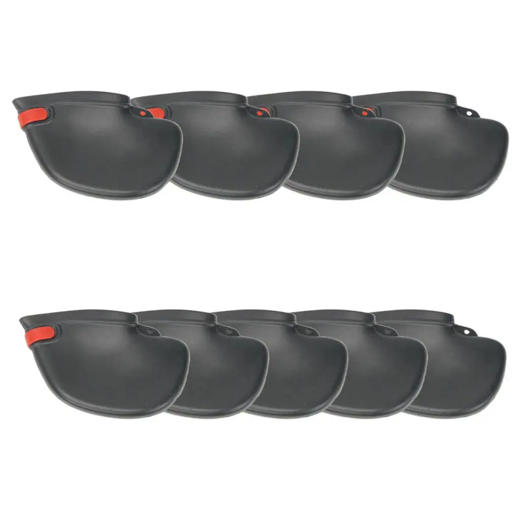 

9x Golf Club Head Covers Wedge Iron