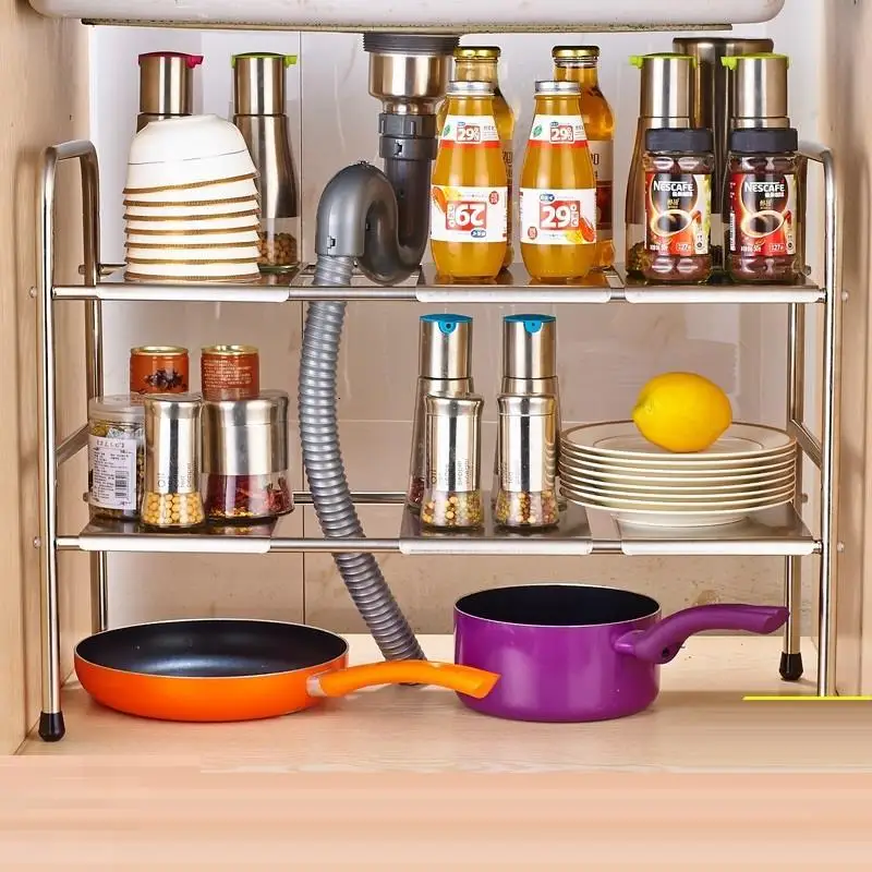

Almacenaje Organisateur Organization Organizador De Stainless Steel Cuisine Mutfak Cocina Cozinha Kitchen Storage Rack Holder