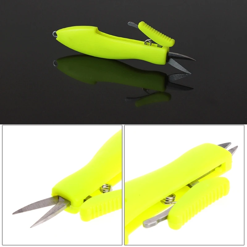 

2021 New Mini Stainless Steel Fishing Line Cutter Cutting Scissors Snips Clipper Tool New