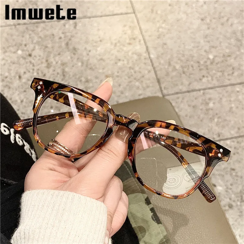 

Imwete Классическая оправа для очков женские винтажные очки с защитой от синего света для компьютера мужские очки для близорукости оптические...