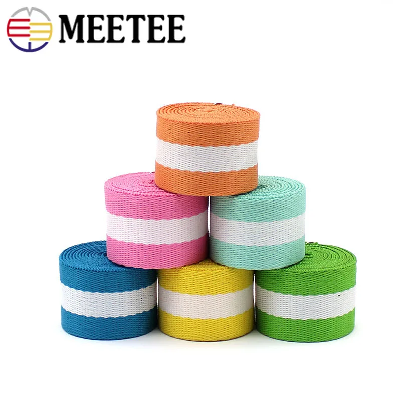 Лента из полиэстера с полосками 5 метров 32 мм|Тесьма| |