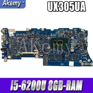 akemy ux305ua laptop motherboard for asus ux305ua ux305u u305u mainboard 100 test ok i5 6200u 8gb ram free global shipping