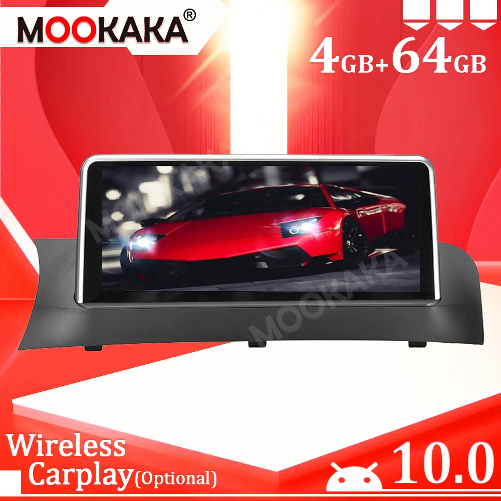 

Android 10.0 8+128G For BMW X3 2016-2019 Car Multimedia Player GPS Navigation Auto Stereo Radio Recorder Head Unit DSP Carplay