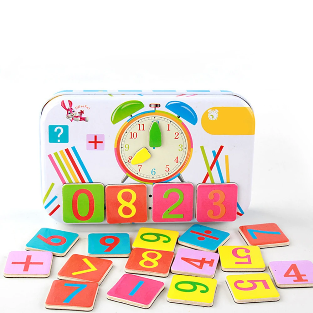 Детские Развивающие Игрушки Деревянные Счетные Палочки Монтессори