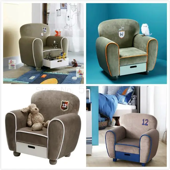 Детский диван для мальчиков детский хранения маленький сиденье одного детского