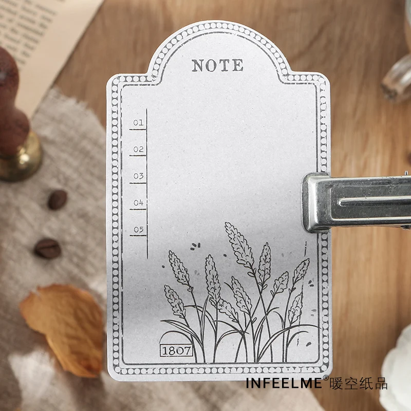 Infeel.me все растения весенний липкий блокнот для заметок бумажные сообщения |