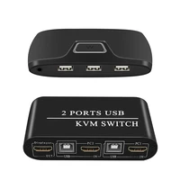 2 in 1 hd 4k hdmi compatible usb kvm switch 2 ports usb2 0 switcher box keyboard mouse splitter for ps4 game console tv box