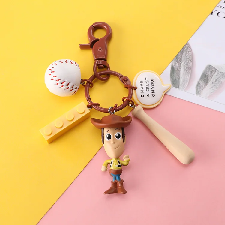 Брелок для ключей с героями мультфильмов История игрушек 4 Вуди Базз Лайтер чужой