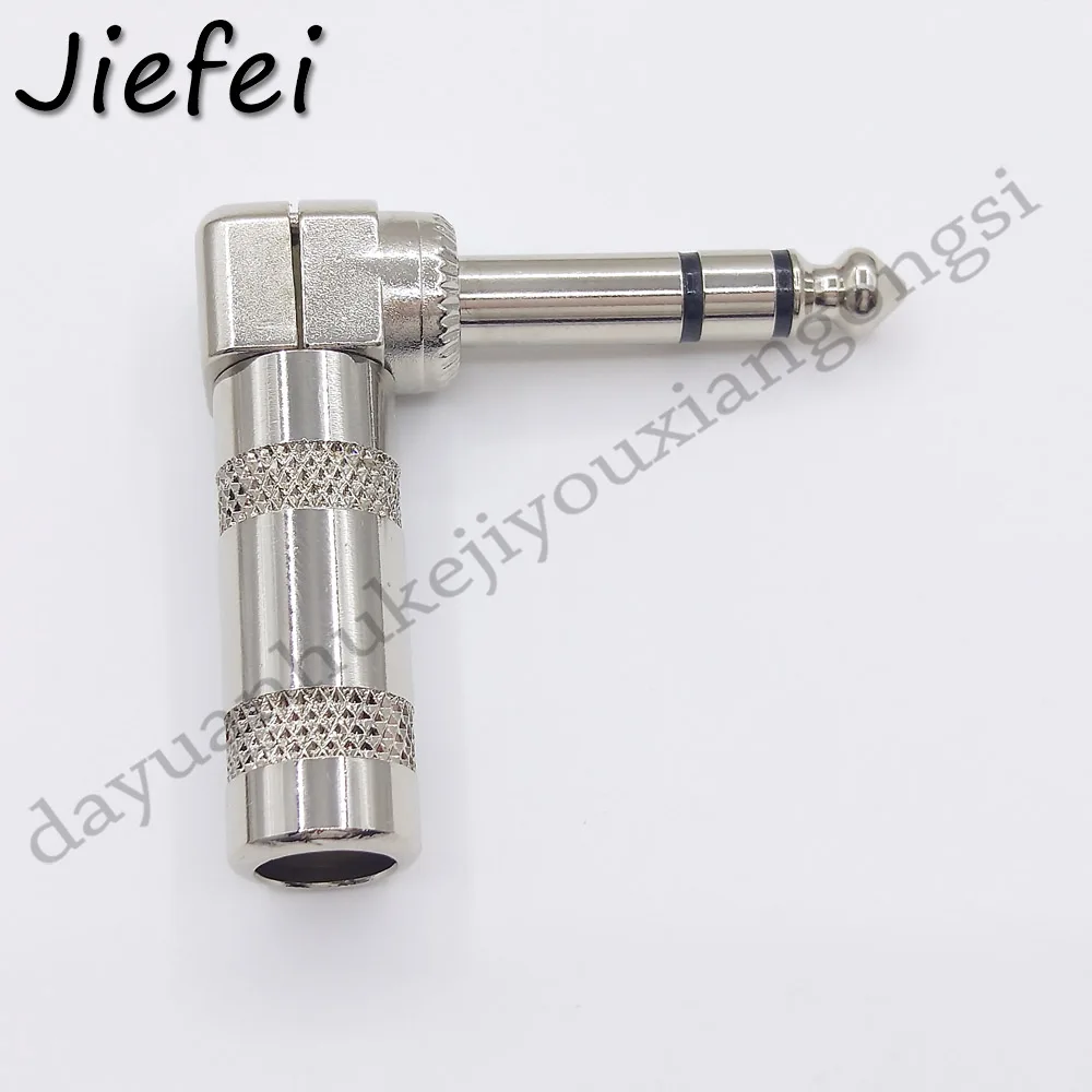 

Латунный угловой штекер для микрофона 6,35 мм