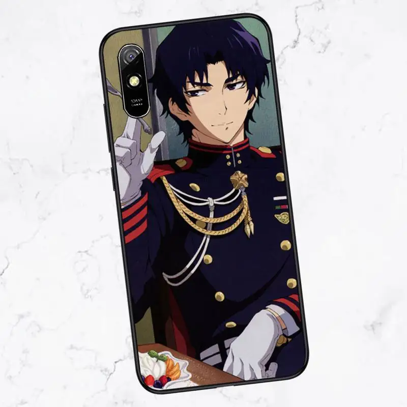 

Guren Ichinose anime cartoon Phone Case For Xiaomi Redmi 4x 5 plus 6A 7 7A 8 mi8 8lite 9 note 4 5 7 8 pro