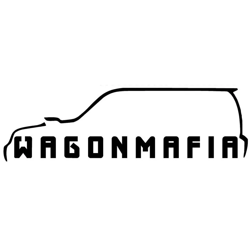 Forester Wagon мафия наклейки Высокое качество искусственная личность ПВХ