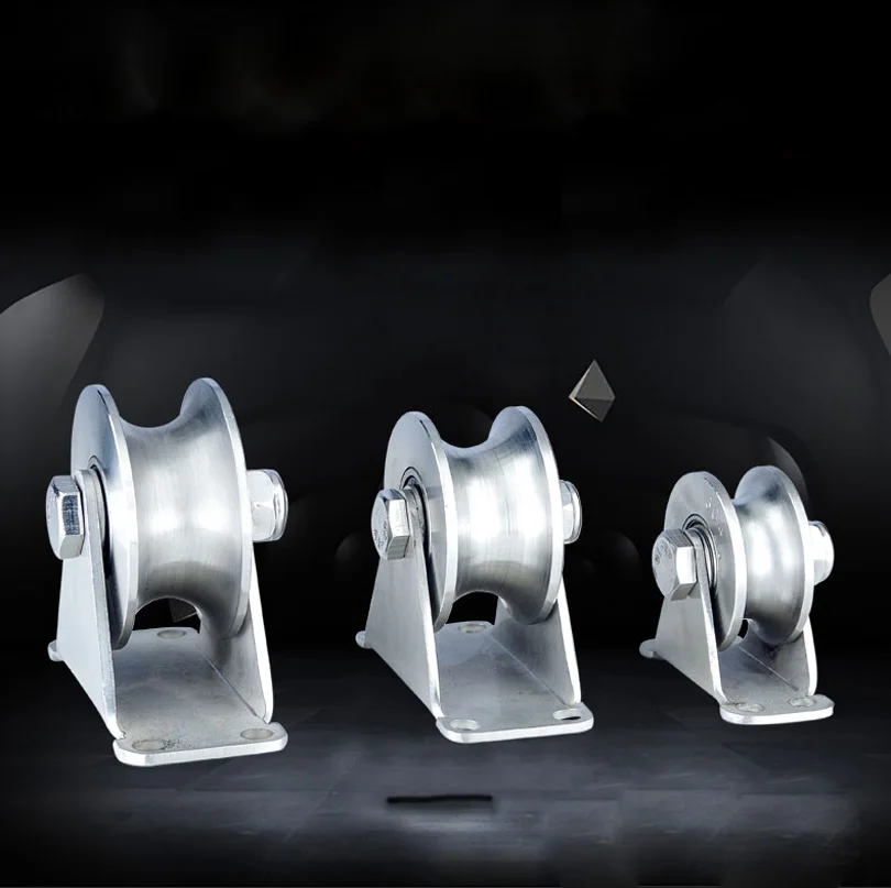 Шкив из нержавеющей стали 304 канавки раздвижные ворота роликовые колеса