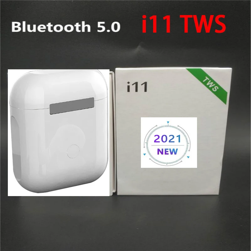 Оригинальная Беспроводная bluetooth гарнитура i11 TWS подходит для всех смартфонов