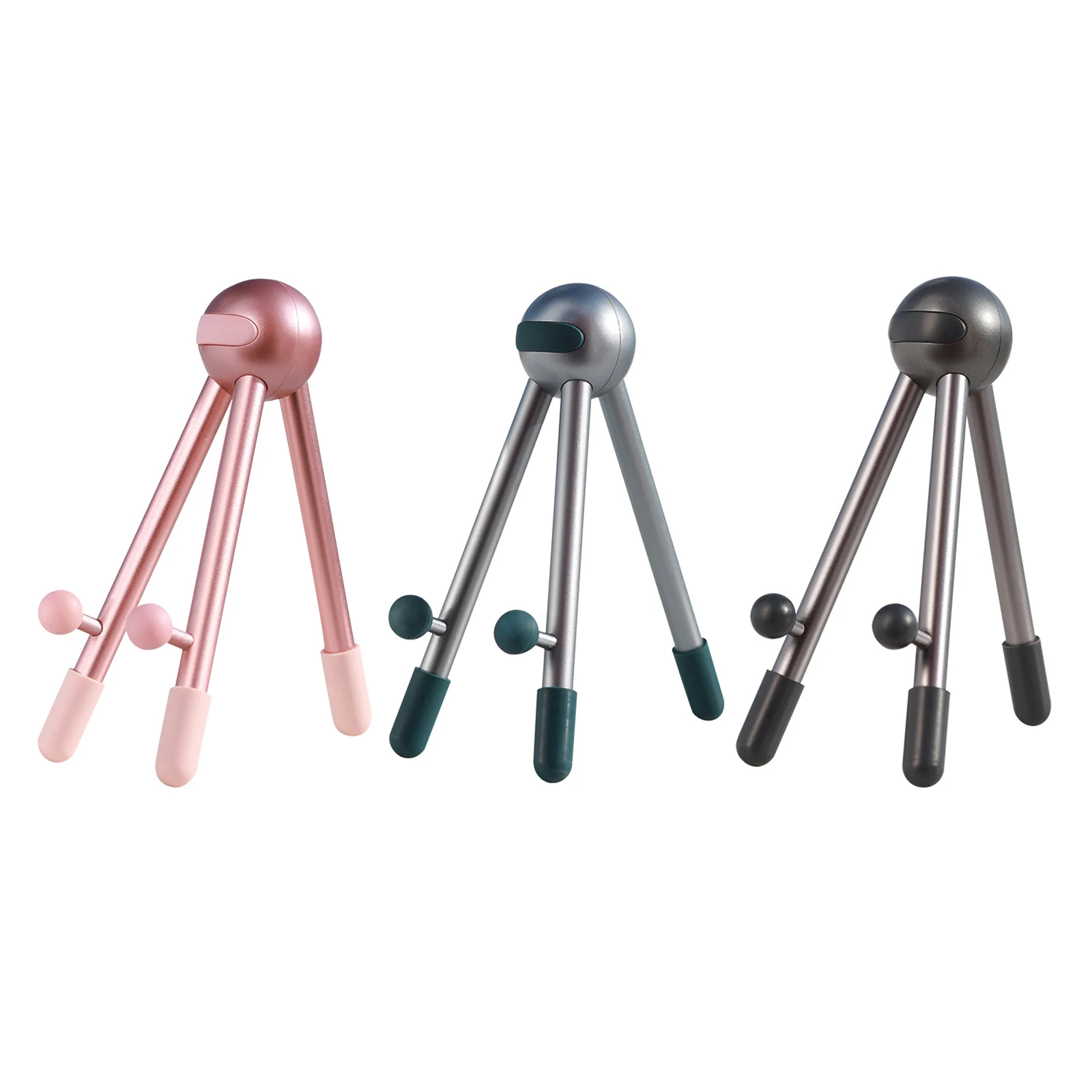 

Universal Phone Stand, Metal Tripod, Portable Cellphone Storage Holder, Extendable Adjustable Smartphone Tablet Bracket