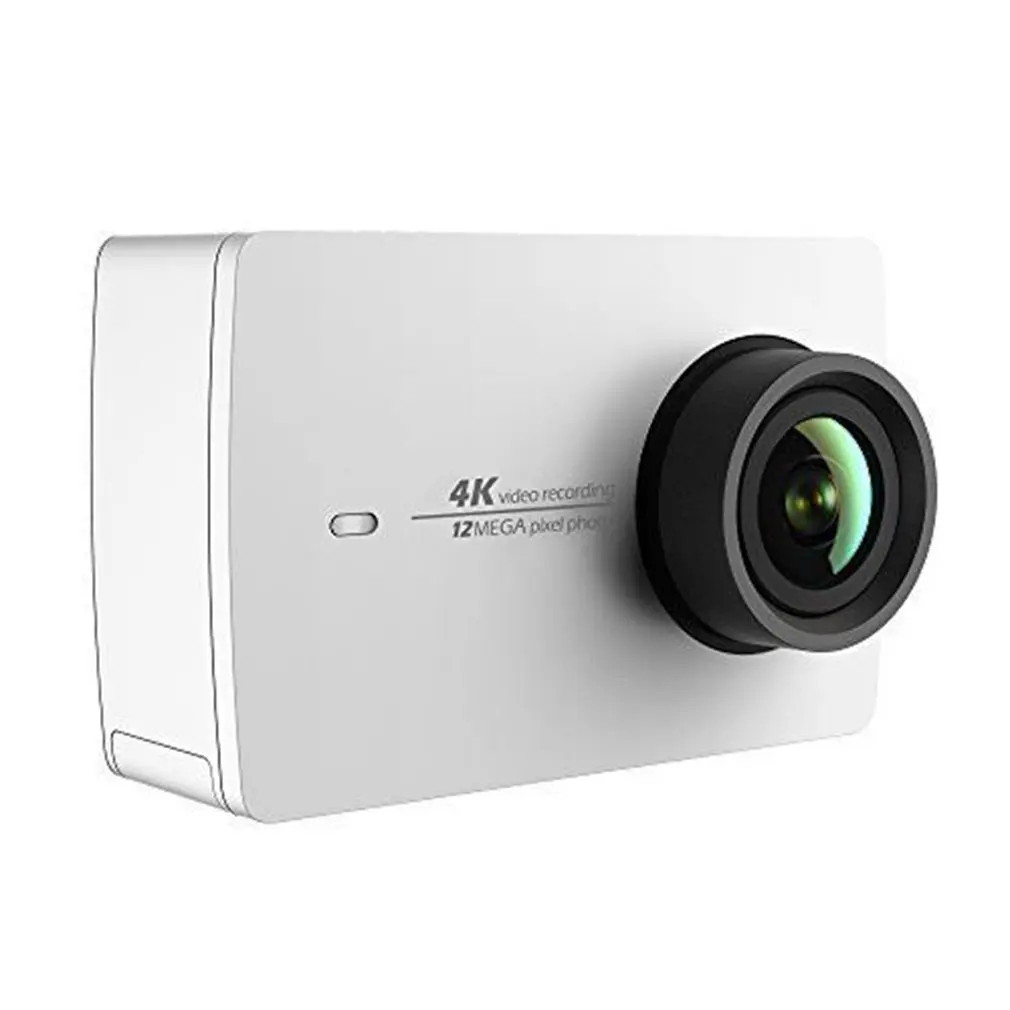 Белый Xiaomi YI 4K экшн Спортивная камера 4 K/30fps видео 12MP Raw изображение с EIS Голосовое управление Ambarella A9SE чип 2,19 дюймовый сенсорный экран - Цвет: Белый