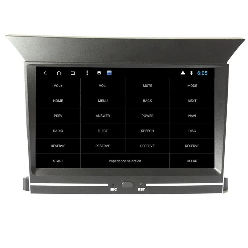 NaviTopia 1024*600 7 дюймов 8 ядро Оперативная память 2G Встроенная память 32G Android 8,1 автомобиль радио gps для Honda Pilot 2009 2006 2007-2012