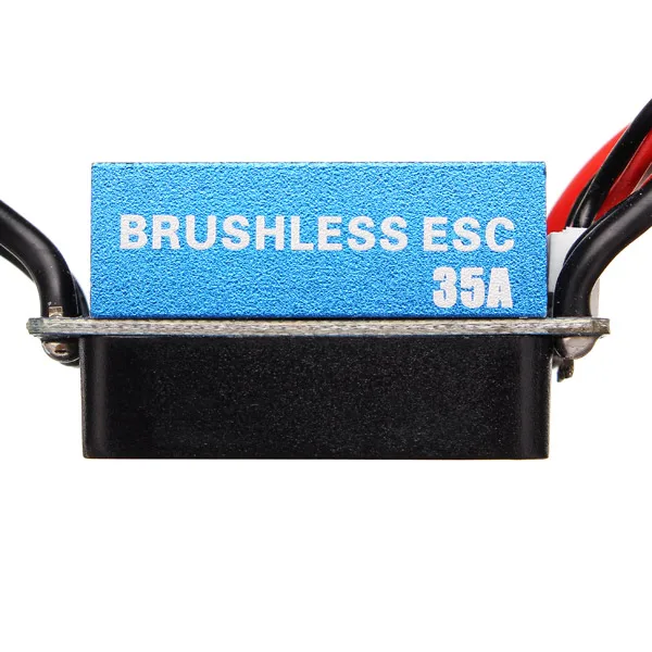 2838 3600KV 4500KV 4P Sensorless Brushless Motor &amp 35A ESC Electronic Speed Controller for 1/14 1/16 1/18 RC Car | Игрушки и хобби