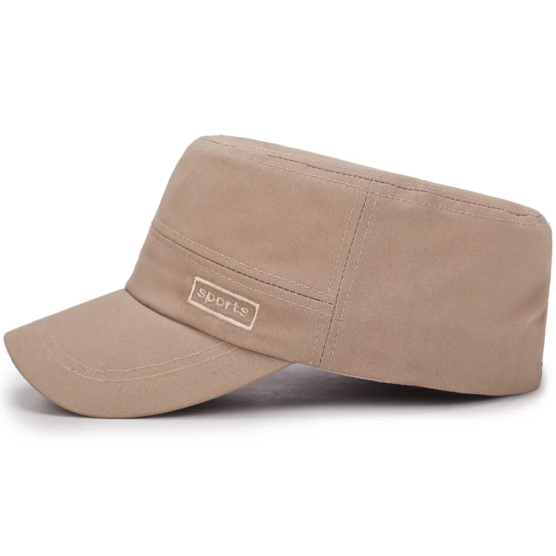 2019 NEW Fashion Mens Hat Men Flat Roof Military Cadet Patrol Bush Baseball Cap Snapback Casual Army Hats Caps |