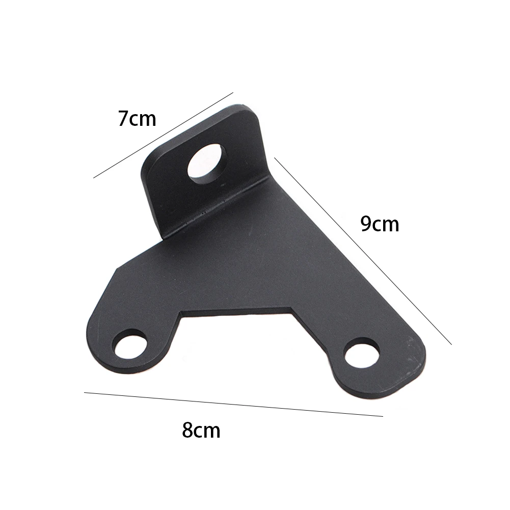 Алюминиевый сплав Черный автомобильные аксессуары крепление Задняя Крышка