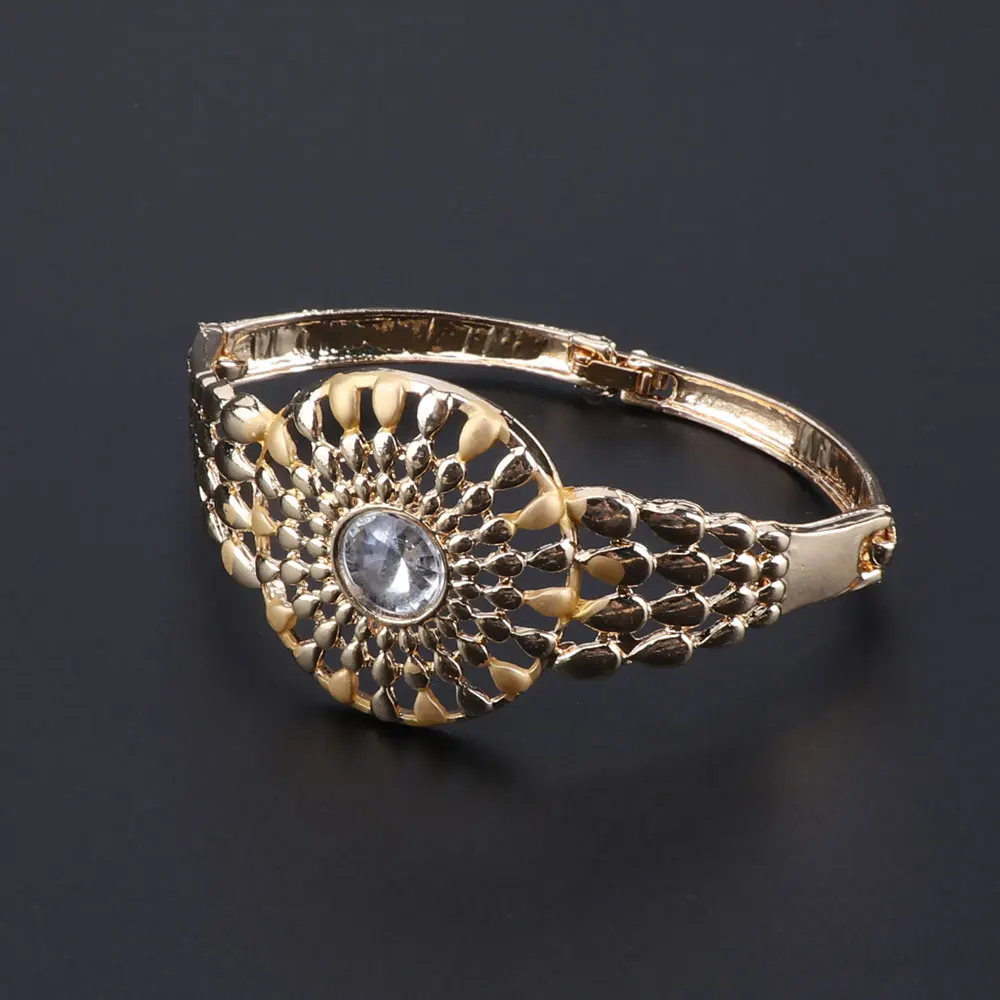 CYNTHIA модные свадебные хрустальные стразы ювелирные наборы африканские бусы