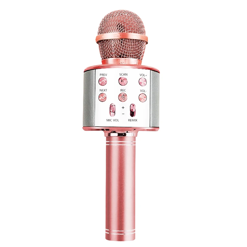 

Bluetooth Wireless Microphone Handheld Karaoke Mic USB Mini Home KTV For Music Professiona Speaker Player Singing Recorder Mic