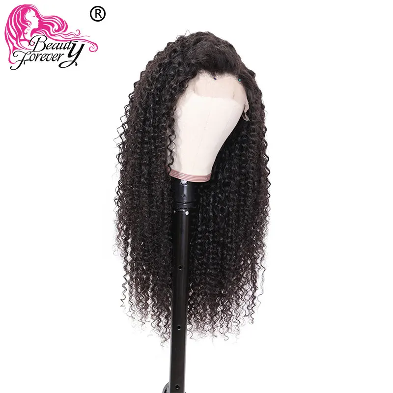 BeautyForever малазийские кудрявые волосы 13*4/6 парики на кружеве Remy человеческие волосы высокое соотношение 360 парики на кружеве 150%/180% Плотность